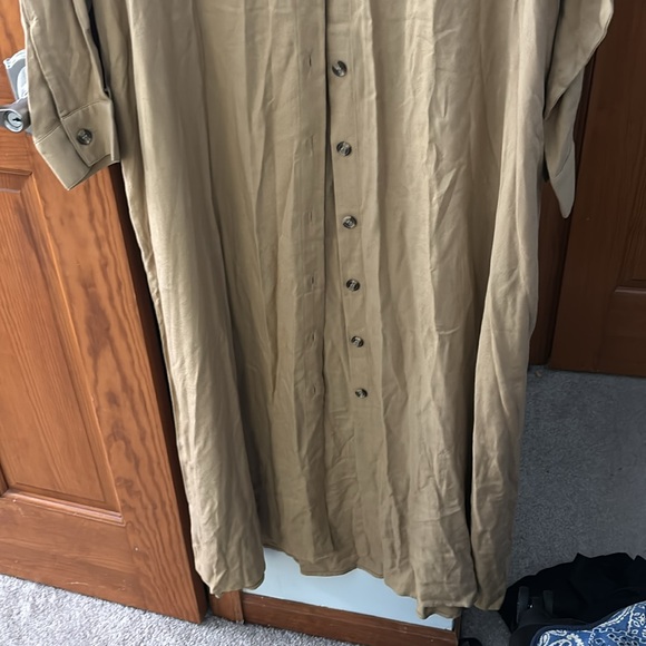 NWT Aab Collection Safari Tan Maxi L 52 inches long - Picture 8 of 8